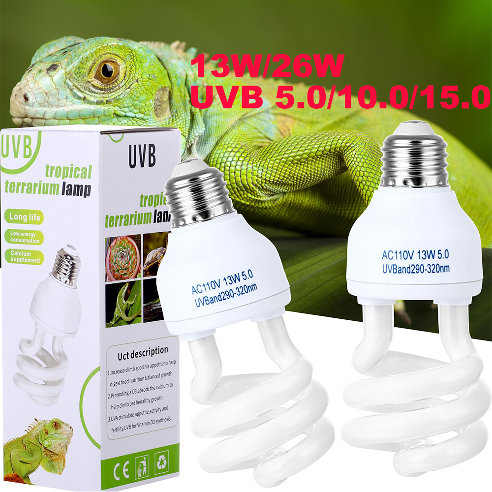 Calcium Powder Reptile - Lampa grzewcza dla gadów UVB 5.0