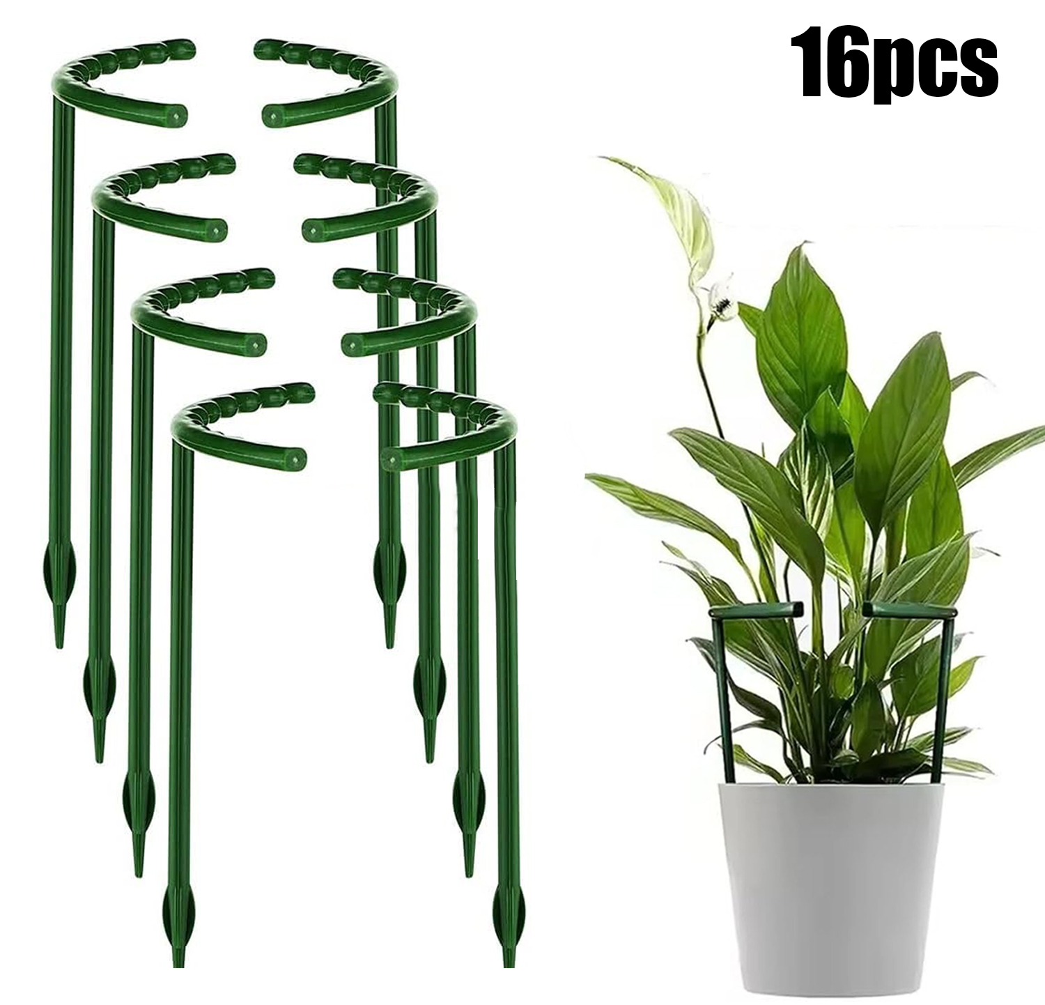 Vine Climbing Plastic - 1/16 szt. Podpórka do roślin, szpikulec