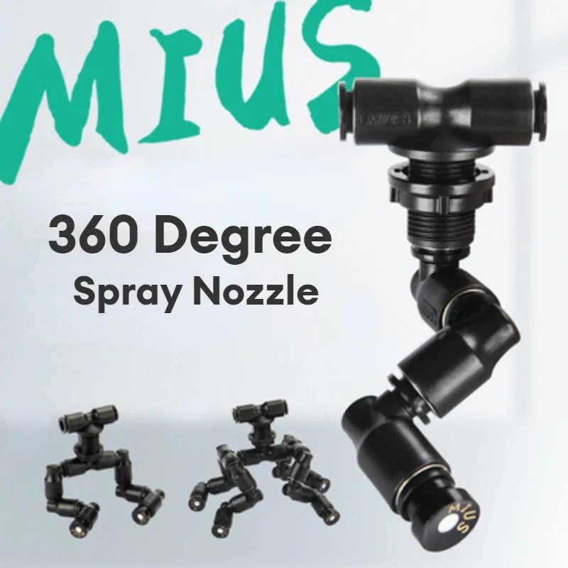 Misting Nozzle Reptile - Gady 360 stopni obrotowy zamgławiacz zraszacz