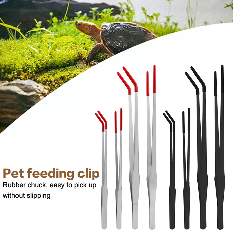 Feeding Tong Stainless - Szczypce do karmienia gadów ze stali
