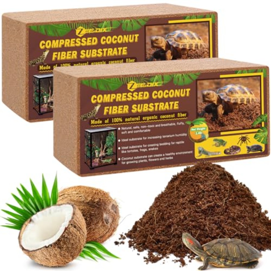 Substrate Coconut Fiber - 2 Opakowania Substratu z Włókna Kokosowego,