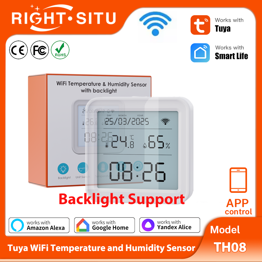 Digital Hygrometer Probe - Czujnik temperatury i wilgotności Tuya WiFi