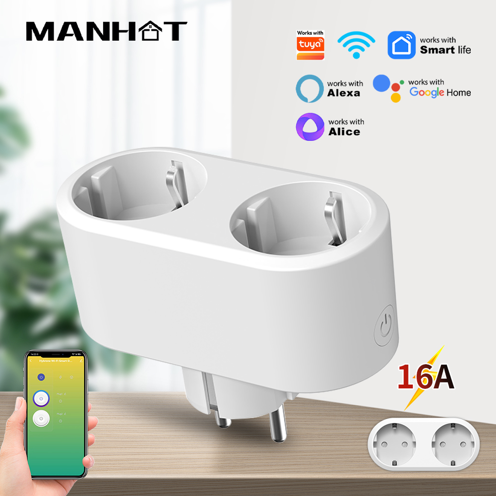 Timer Dual Outlet - Inteligentna wtyczka WiFi z podwójnym gniazdem