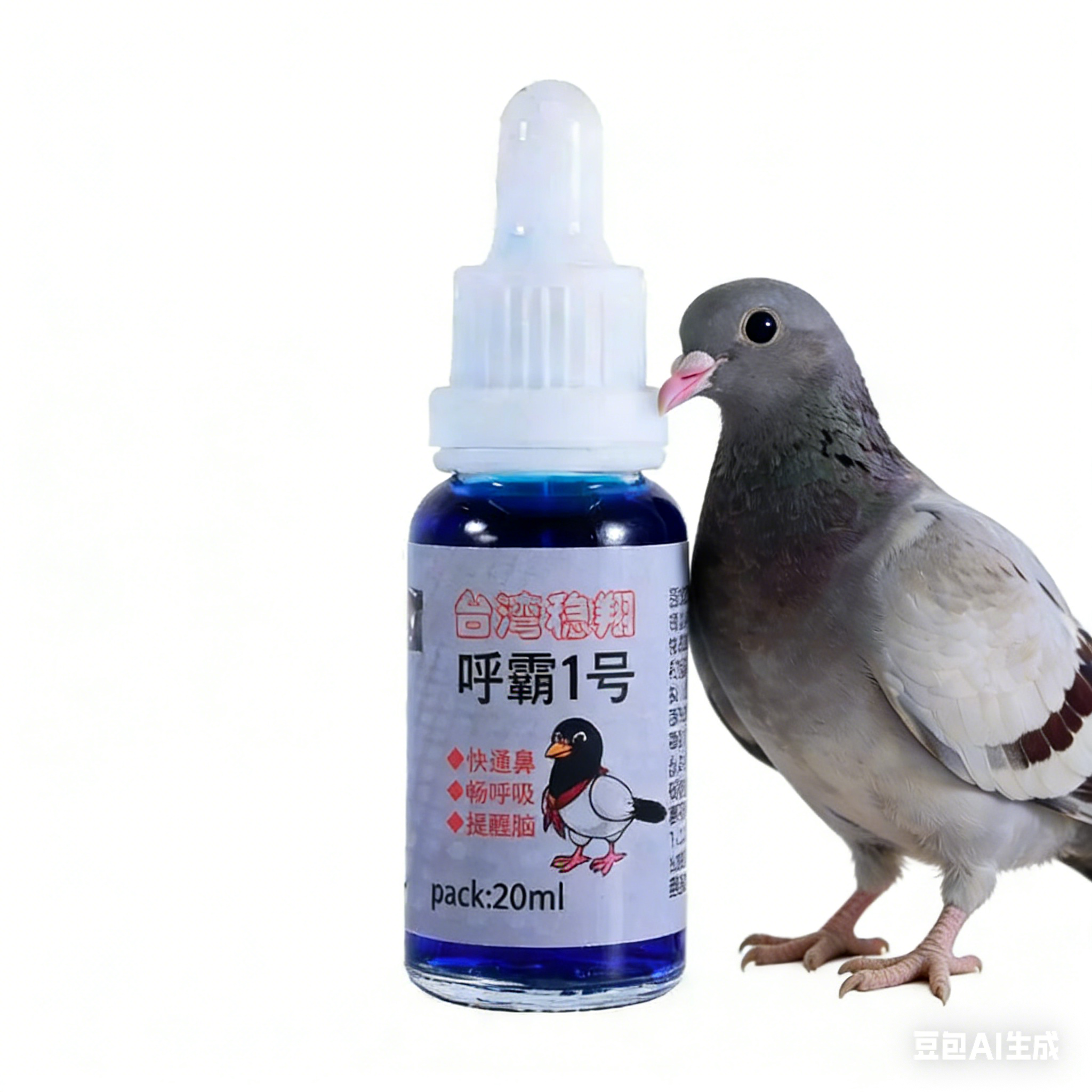 Vitamin D3 Reptile - Nowe układy oddechowe nr. 1 gołąb