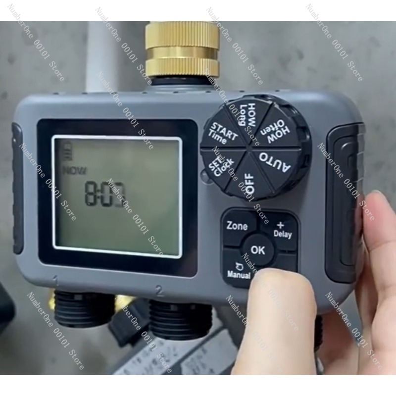 Timer Dual Outlet - Automatyczny sterownik nawadniania ogrodu z 3