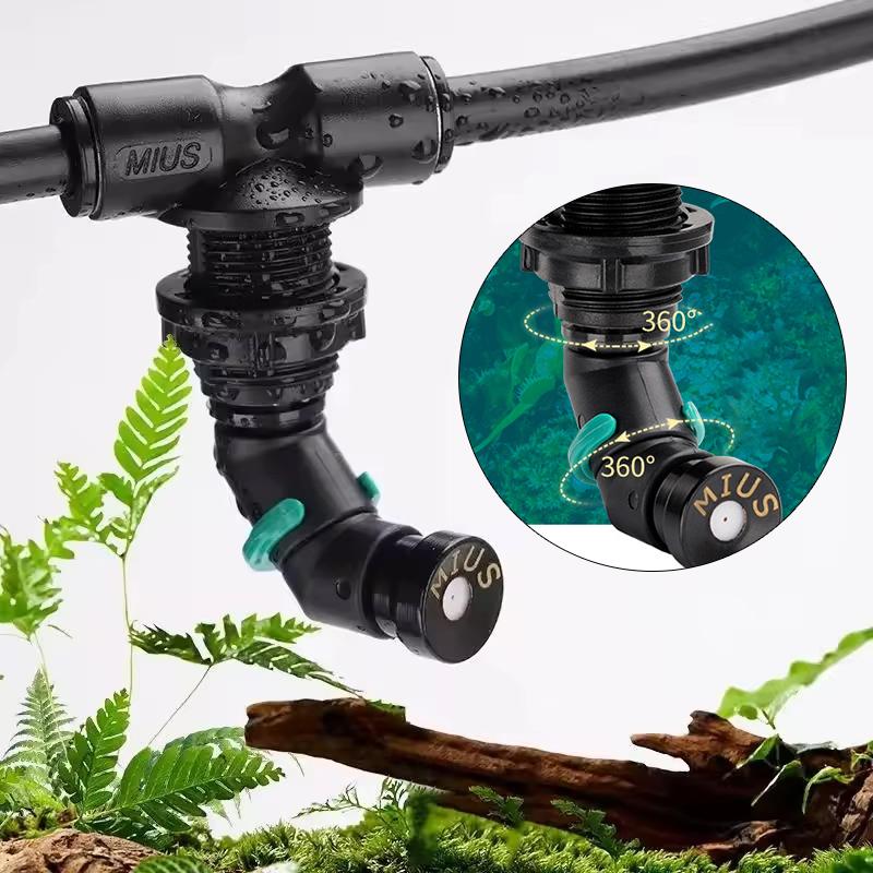 Misting Nozzle Reptile - 360 ° Regulowany system dysz rozpylających,