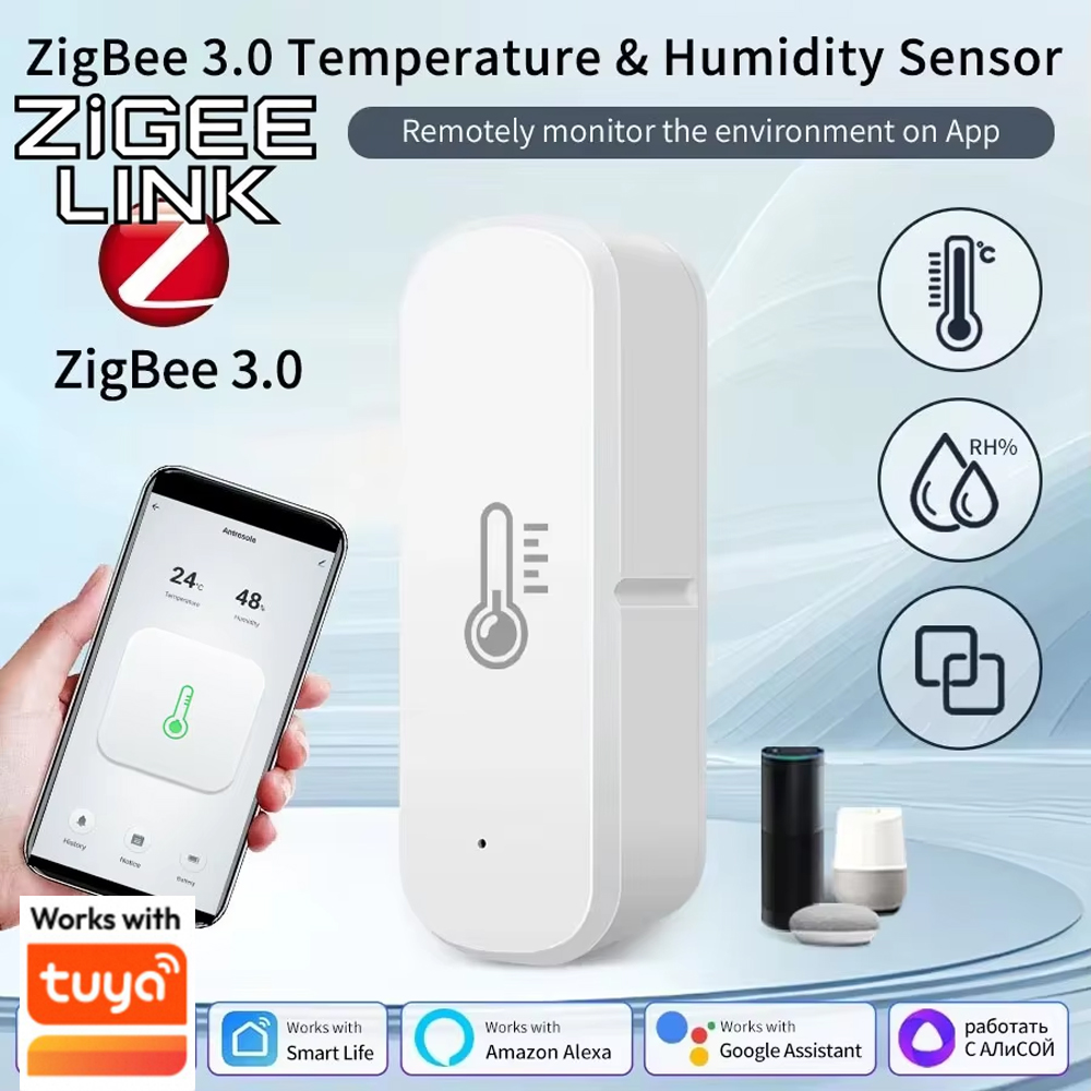 Digital Hygrometer Probe - Inteligentny czujnik temperatury i wilgotności Zigbee
