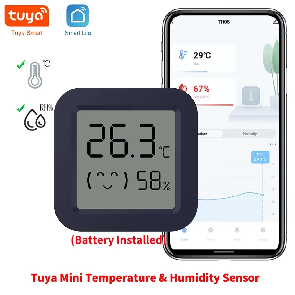 Digital Hygrometer Probe - Czujnik temperatury i wilgotności BT Mini