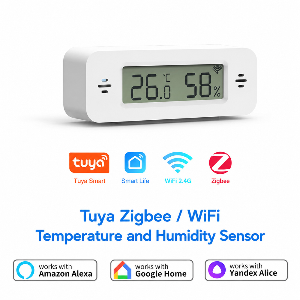 Digital Hygrometer Probe - Czujnik temperatury i wilgotności Tuya Zigbee