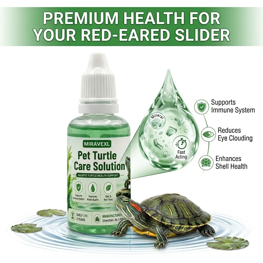 Water Dish Reptile - MIRAVEXL Aquatic Turtle Care Solution -