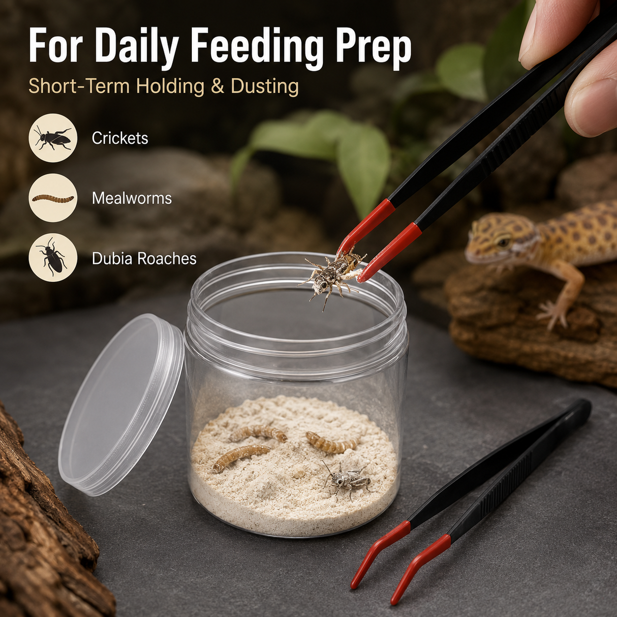 Zestaw do podawania pokarmu dl – Calcium Powder Reptile recenzja i cena