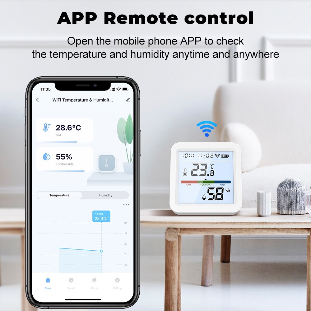 Tuya nowy czujnik temperatury  – Digital Hygrometer Probe recenzja i cena