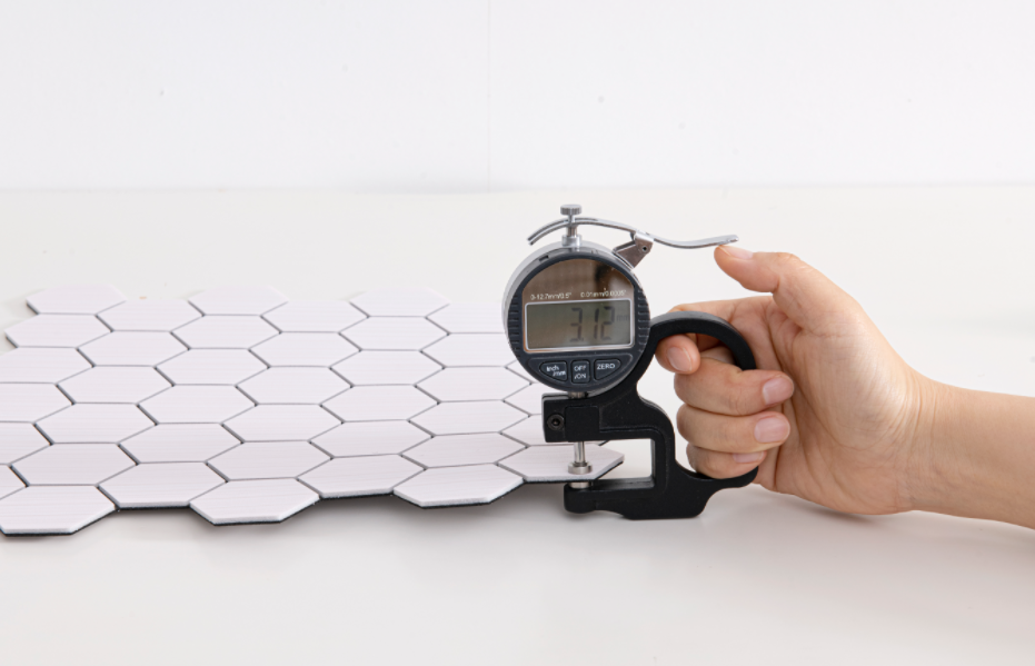Minimalistyczne sześciokątne,  – Pvc Panel Background recenzja i cena