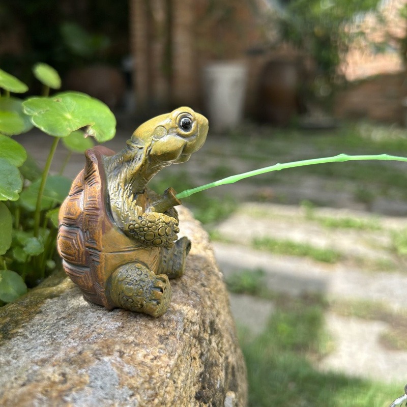 Żółw wędkarski akwarium dekora – Water Dish Reptile recenzja i cena