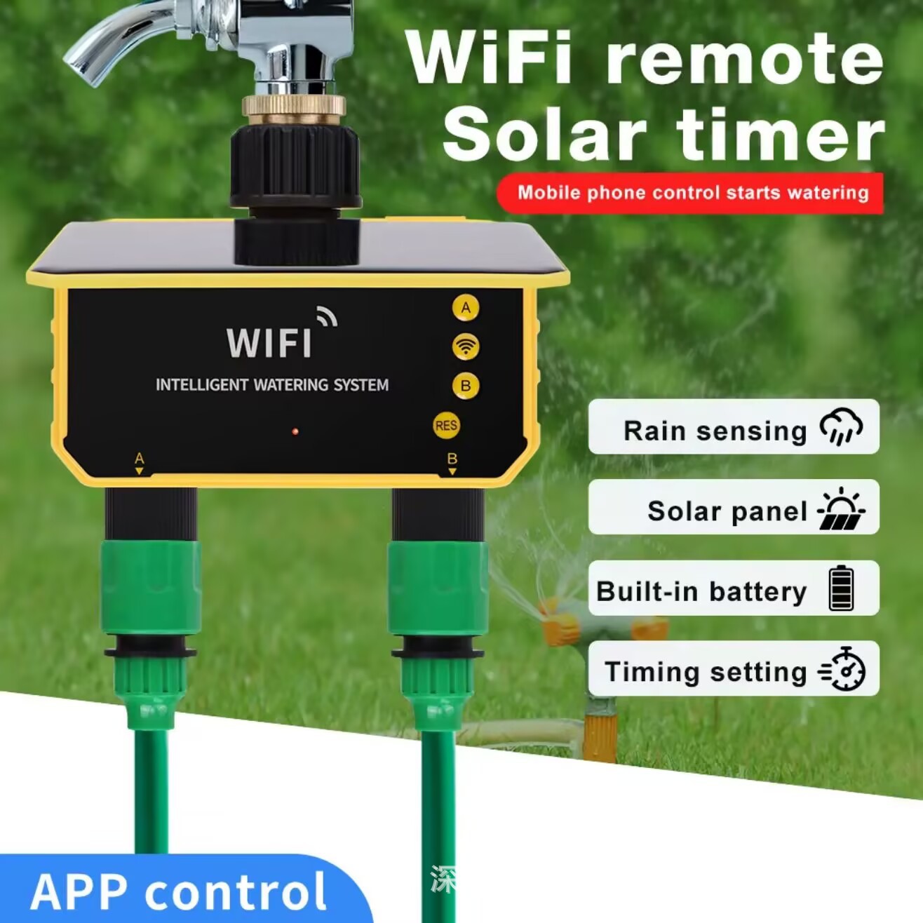 Sterownik nawadniania Tuya WiF – Timer Dual Outlet recenzja i cena