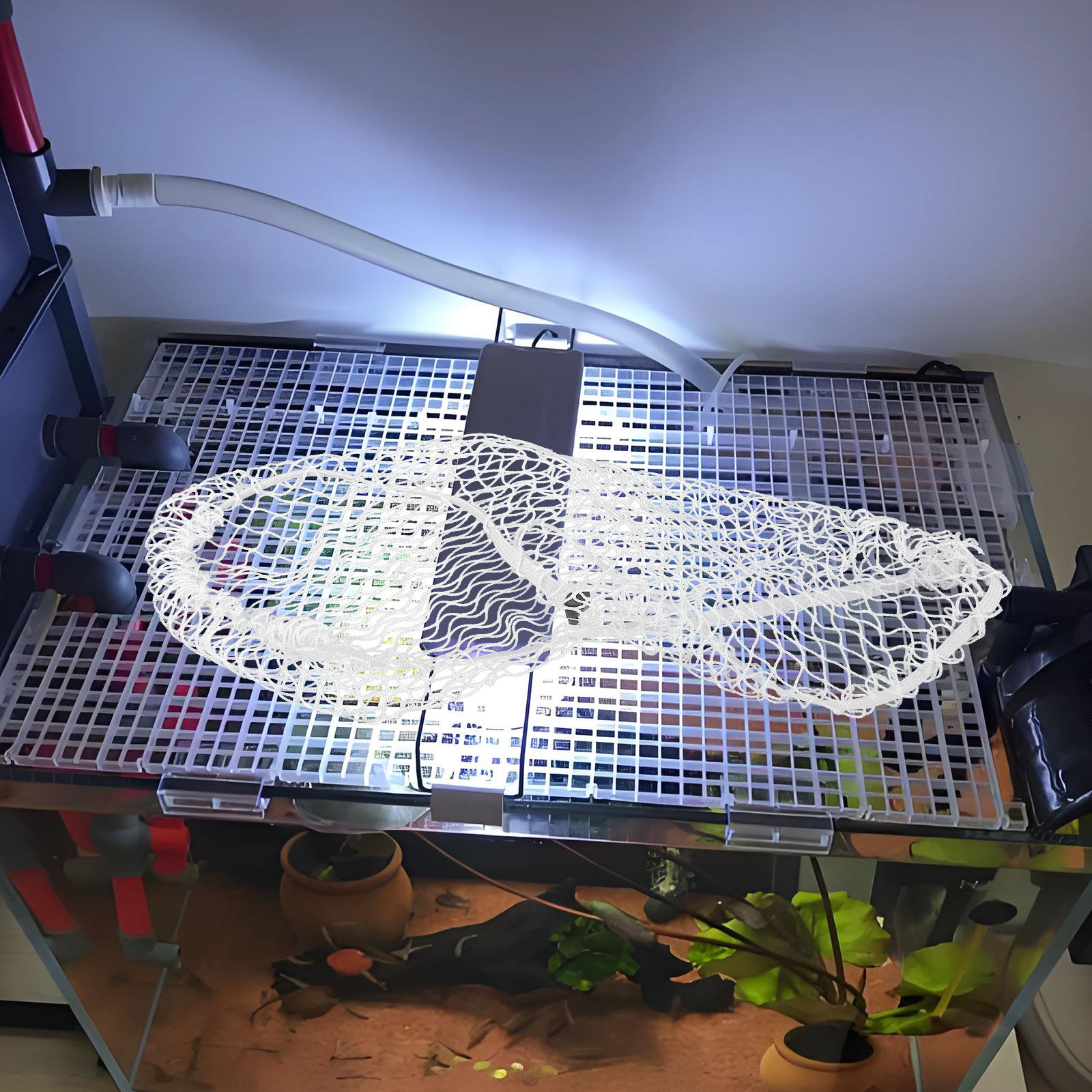 Nylonowa osłona górna do akwar – Screen Top Mesh recenzja i cena