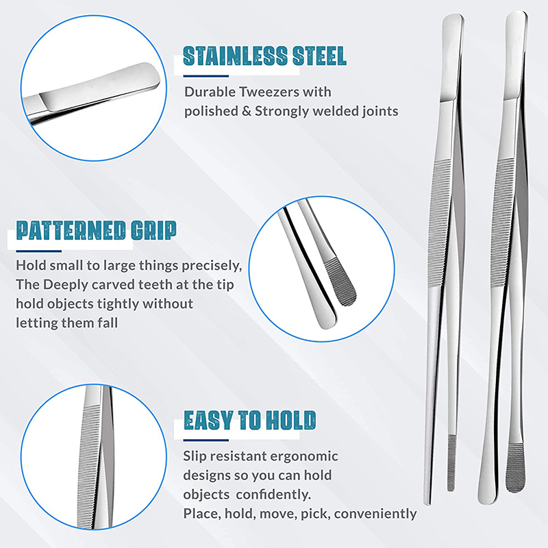 2 szt. 12-Cal kuchnia szczypce – Feeding Tong Stainless recenzja i cena