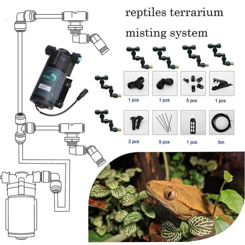 System zamgławiający nawilżacz – Misting Nozzle Reptile recenzja i cena