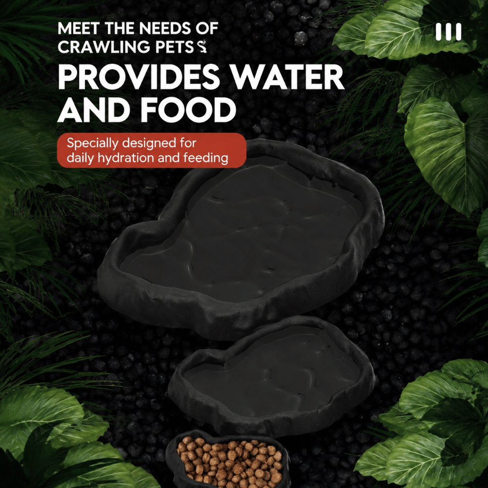 Miseczka dla gadów z żywicy AB – Water Dish Reptile recenzja i cena