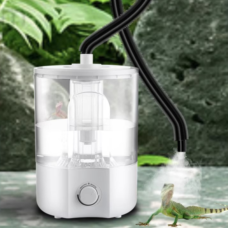 Nawilżacz dla gadów, regulowan – Terrarium Fogger Ultrasonic recenzja i cena