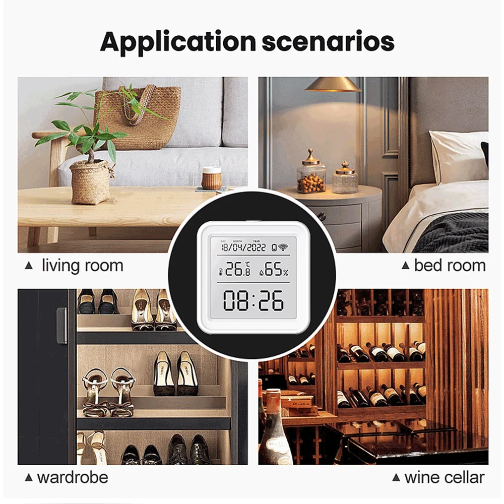 Tuya Zigbee WiFi czujnik tempe – Digital Hygrometer Probe recenzja i cena