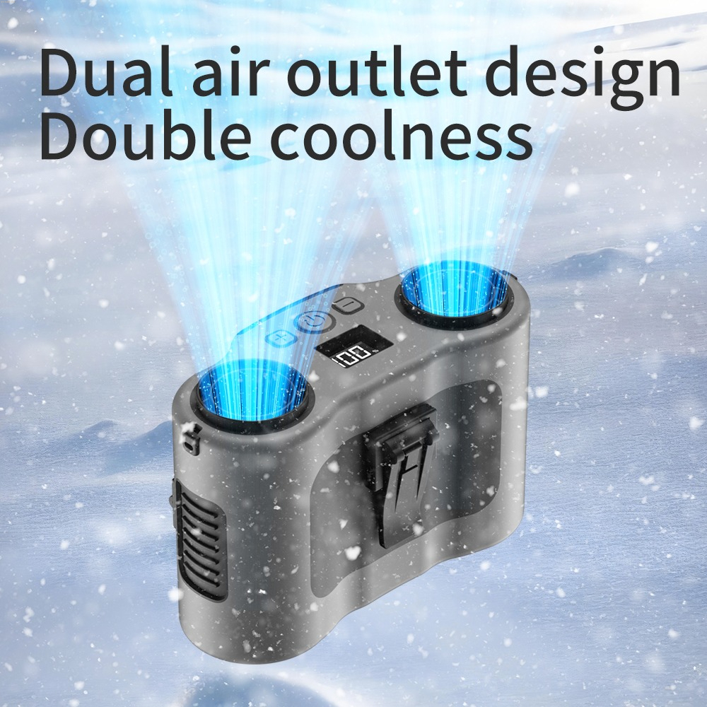 Przenośny wentylator z klipsem – Timer Dual Outlet recenzja i cena