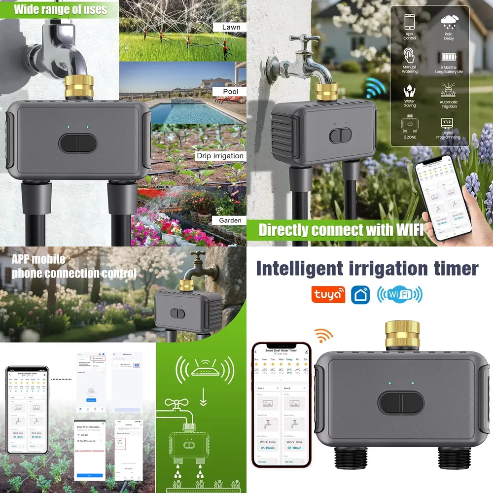 WAP01 WiFi Sterowanie Aplikacj – Timer Dual Outlet recenzja i cena