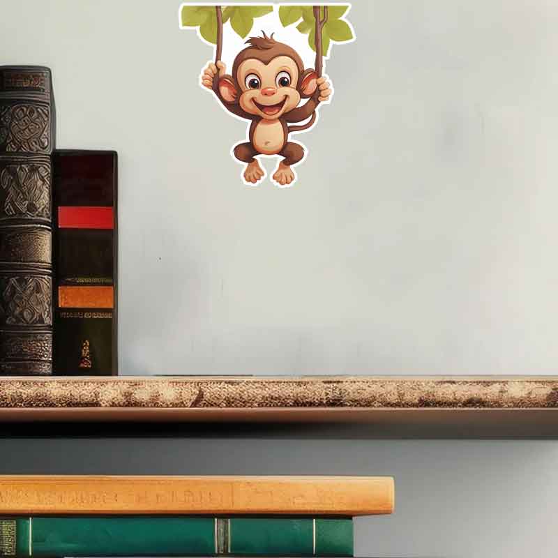 Urocze małe małpki, naklejki ś – Pvc Panel Background recenzja i cena