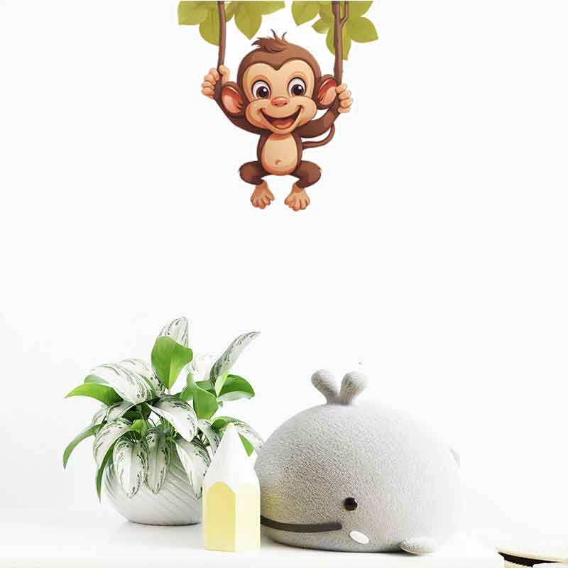 Urocze małe małpki, naklejki ś – Pvc Panel Background recenzja i cena