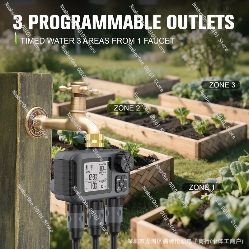 Automatyczny sterownik nawadni – Timer Dual Outlet recenzja i cena