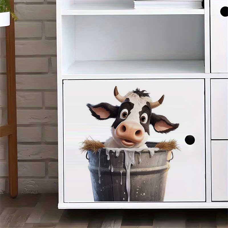 Urocze naklejki ścienne z krow – Pvc Panel Background recenzja i cena
