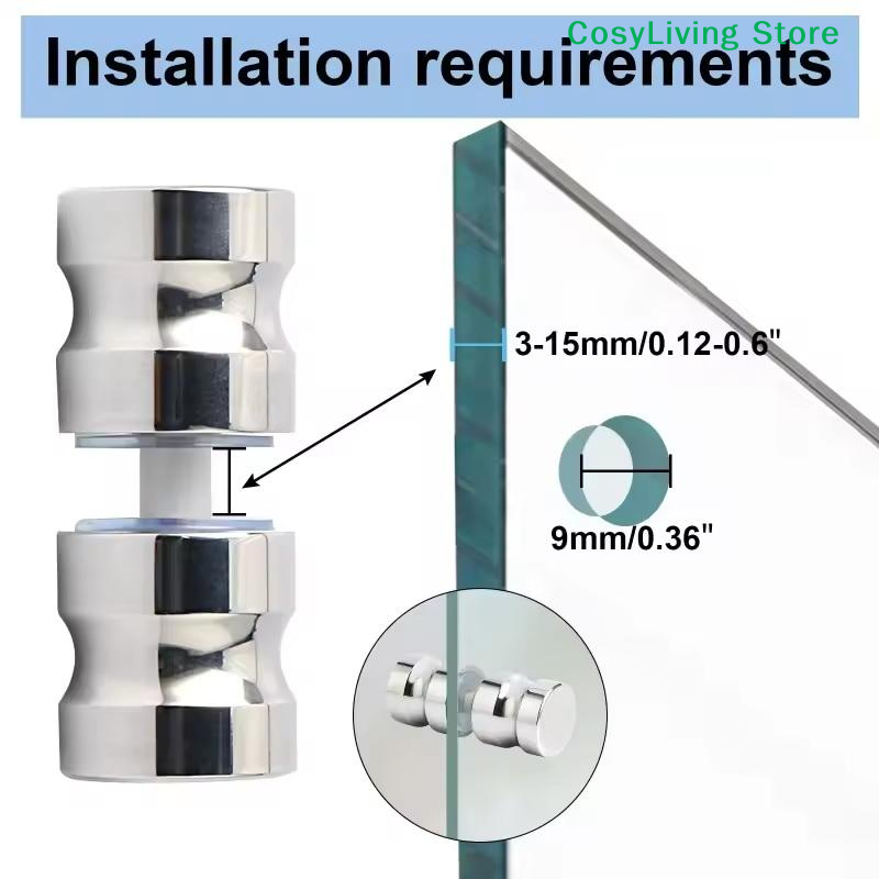 [CL] Stylowy uchwyt do szklany – Glass Door Hinge recenzja i cena