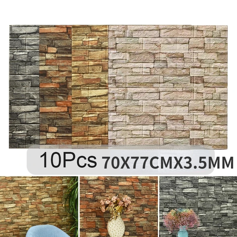 10 szt. Samoprzylepna tapeta z – Pvc Panel Background recenzja i cena