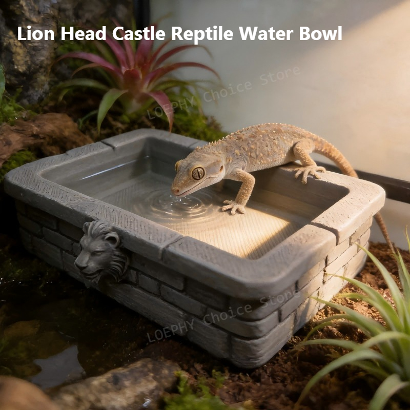 Kamienna miska na wodę dla gad – Water Dish Reptile recenzja i cena
