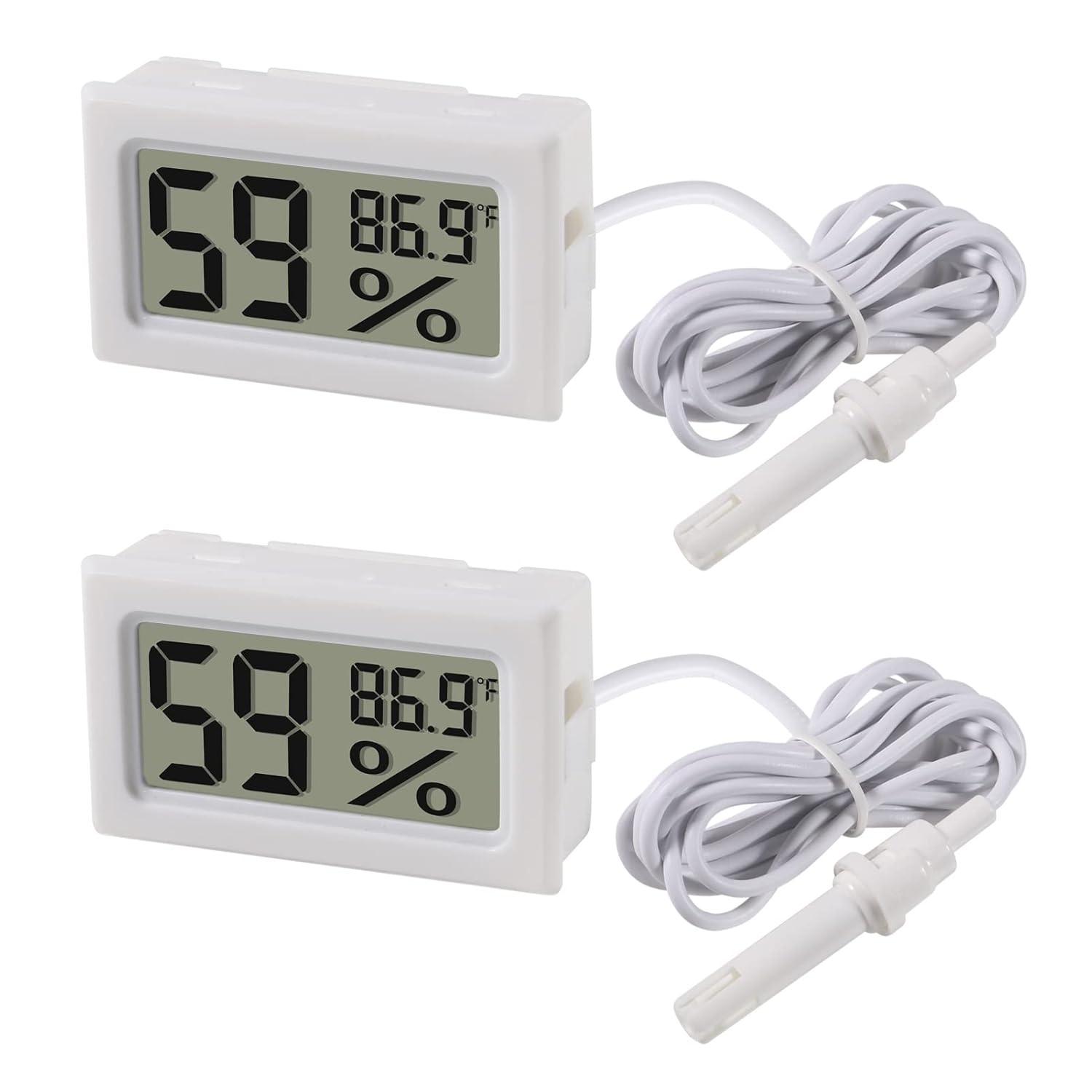 2 szt. Mini cyfrowy higrometr  – Digital Hygrometer Probe recenzja i cena